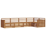 Set di divani da esterno 5 pcs Naturale