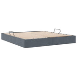 Letto con Contenitore Grigio scuro 180 x 200 cm Velluto