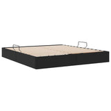 Letto con Contenitore Nero 180 x 200 cm Velluto