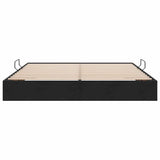Letto con Contenitore Nero 180 x 200 cm Velluto