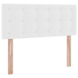 Letto con contenitore e materasso Bianco Puro 120 x 200 cm