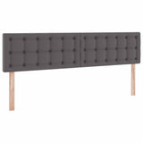 Letto con contenitore e materasso Grigio 160 x 200 cm