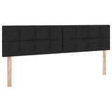 Letto con contenitore e materasso Nero 180 x 200 cm