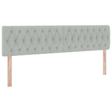 Letto con Contenitore Grigio chiaro 180 x 200 cm Velluto