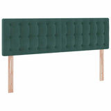 Letto con Contenitore Verde Scuro 140 x 190 cm Velluto