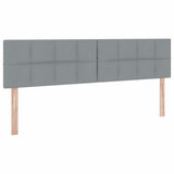 Letto con Contenitore con materasso Grigio chiaro 180 x 200 cm