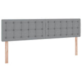 Letto con Contenitore con materasso Grigio chiaro 180 x 200 cm