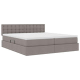 Letto con Contenitore Talpa 200 x 200 cm Pelle Sintetica