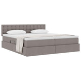 Letto con Contenitore Talpa 200 x 200 cm Pelle Sintetica