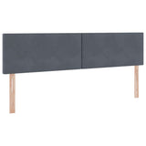 Letto con Contenitore con materasso Grigio scuro 100 x 200 cm