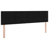 Letto con Contenitore con materasso Nero 90 x 200 cm