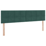 Letto con Contenitore con materasso Verde Scuro 90 x 200 cm