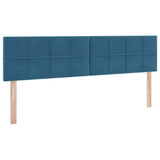 Letto con Contenitore con materasso Blu Scuro 90 x 200 cm