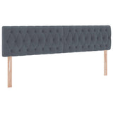 Letto con Contenitore con materasso Grigio scuro 100 x 200 cm