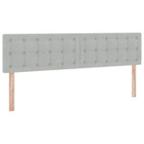 Letto con Contenitore con materasso Grigio chiaro 90 x 200 cm