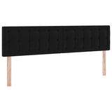 Letto con Contenitore con materasso Nero 90 x 200 cm