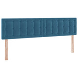 Letto con Contenitore con materasso Blu Scuro 90 x 200 cm