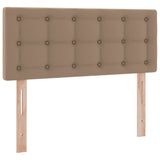 Letto con contenitore e LED Cappuccino 120 x 200 cm