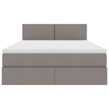 Letto con contenitore e LED Talpa 140 x 190 cm Poliestere