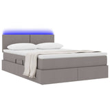 Letto con contenitore e LED Talpa 140 x 200 cm Poliestere