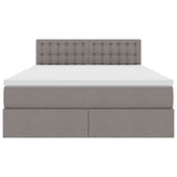 Letto con contenitore e LED Talpa 140 x 190 cm Poliestere