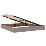 Letto con contenitore e LED con led Talpa 200 x 200 cm Tessuto