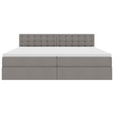 Letto con contenitore e LED con led Talpa 200 x 200 cm Tessuto