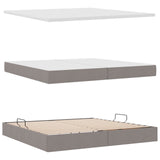 Letto con contenitore e LED con led Talpa 200 x 200 cm Tessuto