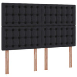 Letto con Contenitore Nero 140 x 200 cm Pelle Sintetica