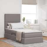 Letto con contenitore e materasso Talpa 90 x 190 cm Tessuto