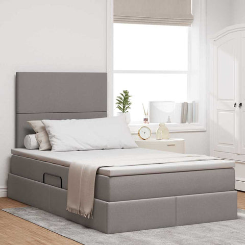 Letto con Contenitore Talpa 120 x 200 cm Pelle Sintetica