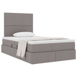 Letto con Contenitore Talpa 120 x 200 cm Pelle Sintetica