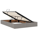 Letto con contenitore e materasso Talpa 140 x 200 cm Tessuto