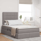 Letto con Contenitore Talpa 120 x 200 cm Pelle Sintetica