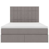 Letto con Contenitore Talpa 140 x 200 cm Pelle Sintetica