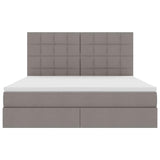 Letto con contenitore e materasso Talpa 160 x 200 cm Tessuto