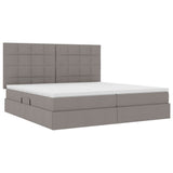 Letto con contenitore e materasso Talpa 200 x 200 cm Tessuto