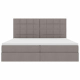 Letto con contenitore e materasso Talpa 200 x 200 cm Tessuto
