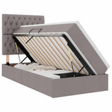 Letto con contenitore e materasso Talpa 90 x 190 cm Tessuto