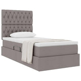 Letto con contenitore e materasso Talpa 90 x 190 cm Tessuto