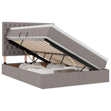 Letto con contenitore e materasso Talpa 140 x 200 cm Tessuto