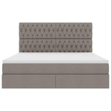 Letto con contenitore e materasso Talpa 160 x 200 cm Tessuto