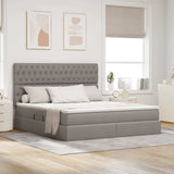 Letto con contenitore e materasso Talpa 180 x 200 cm Tessuto