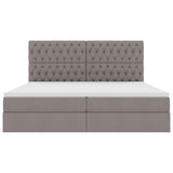 Letto con contenitore e materasso Talpa 200 x 200 cm Tessuto