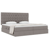 Letto con contenitore e materasso Talpa 200 x 200 cm Tessuto