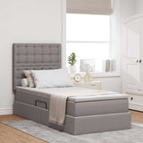 Letto con contenitore e materasso Talpa 90 x 190 cm Tessuto