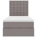 Letto con contenitore e materasso Talpa 90 x 190 cm Tessuto