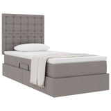 Letto con contenitore e materasso Talpa 90 x 190 cm Tessuto