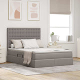 Letto con contenitore e materasso Talpa 140 x 200 cm Tessuto