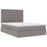 Letto con contenitore e materasso Talpa 140 x 200 cm Tessuto